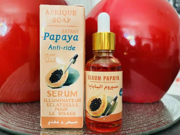 Sérum papaye anti-ride