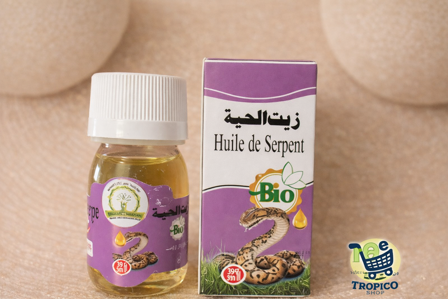 Huile de serpent