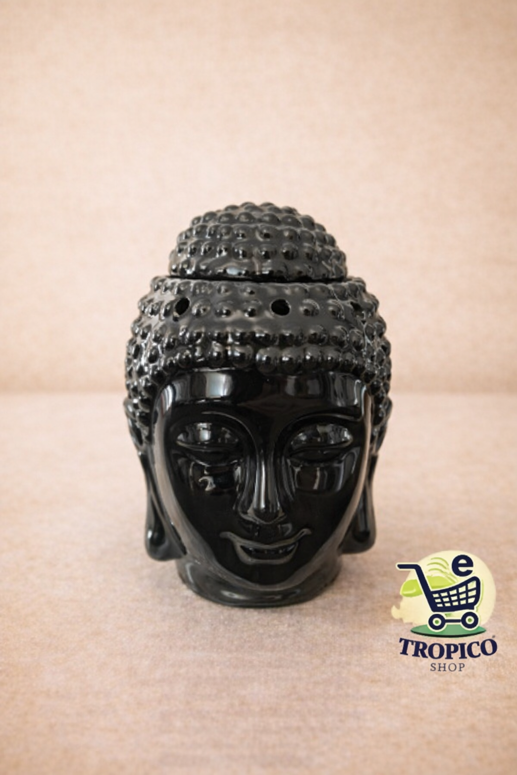 Brûleur Bouddha Noir