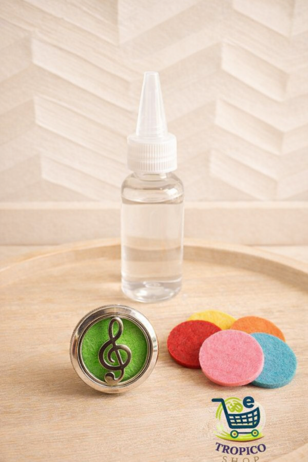 Clip diffuseur voiture CLE DE SOL