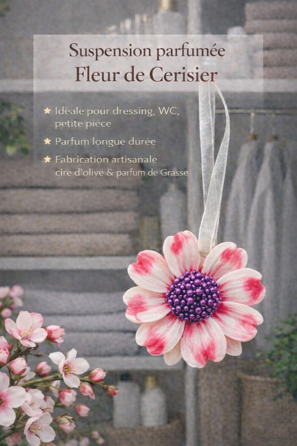 Suspension dressing FLEUR DE CERISIER