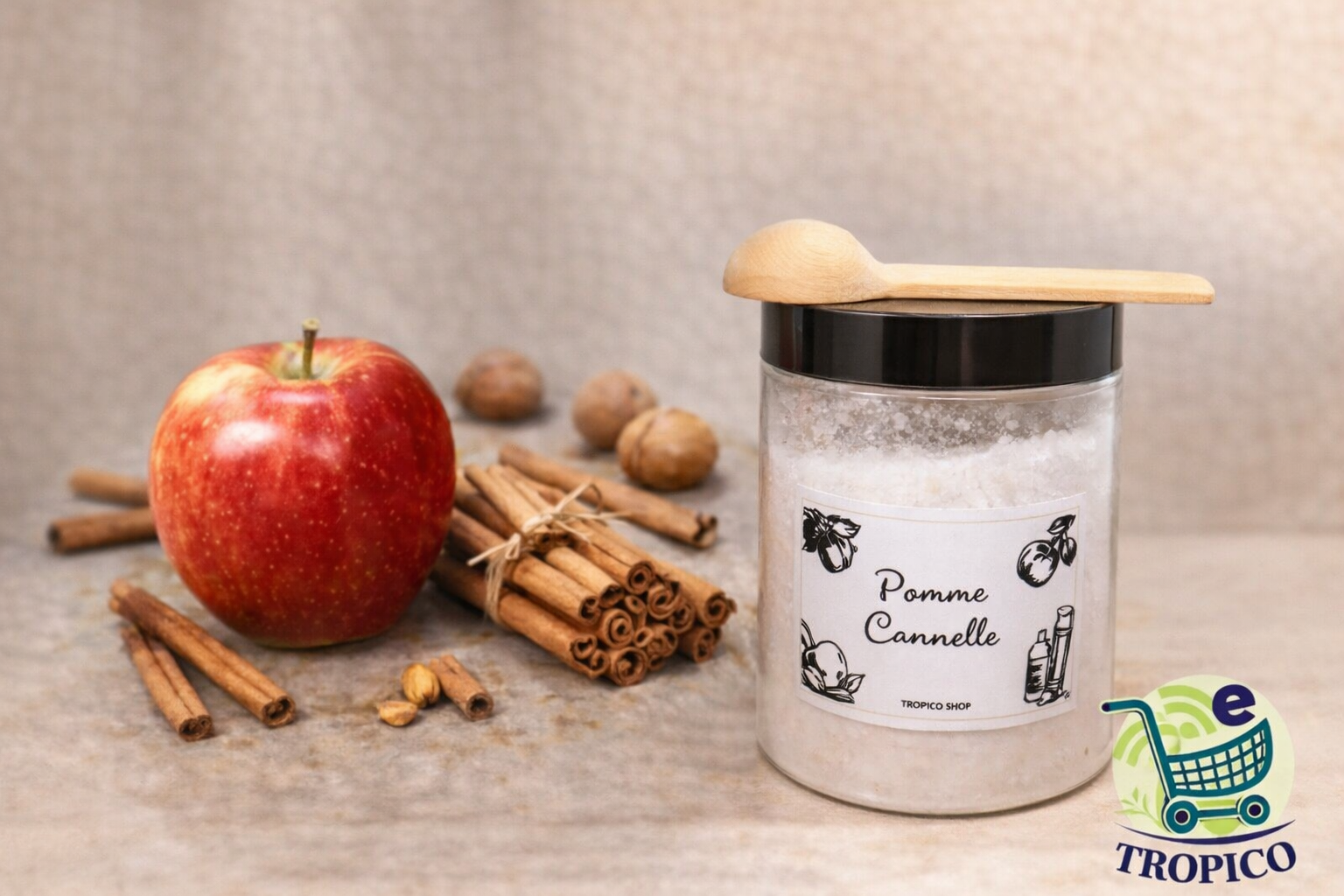 Poudre aspirateur POMME-CANNELLE