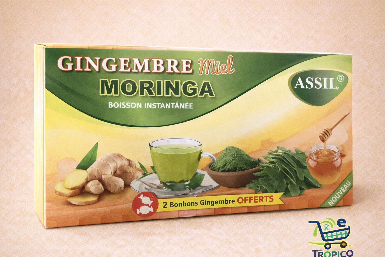 Infusion Assil Miel & Moringa