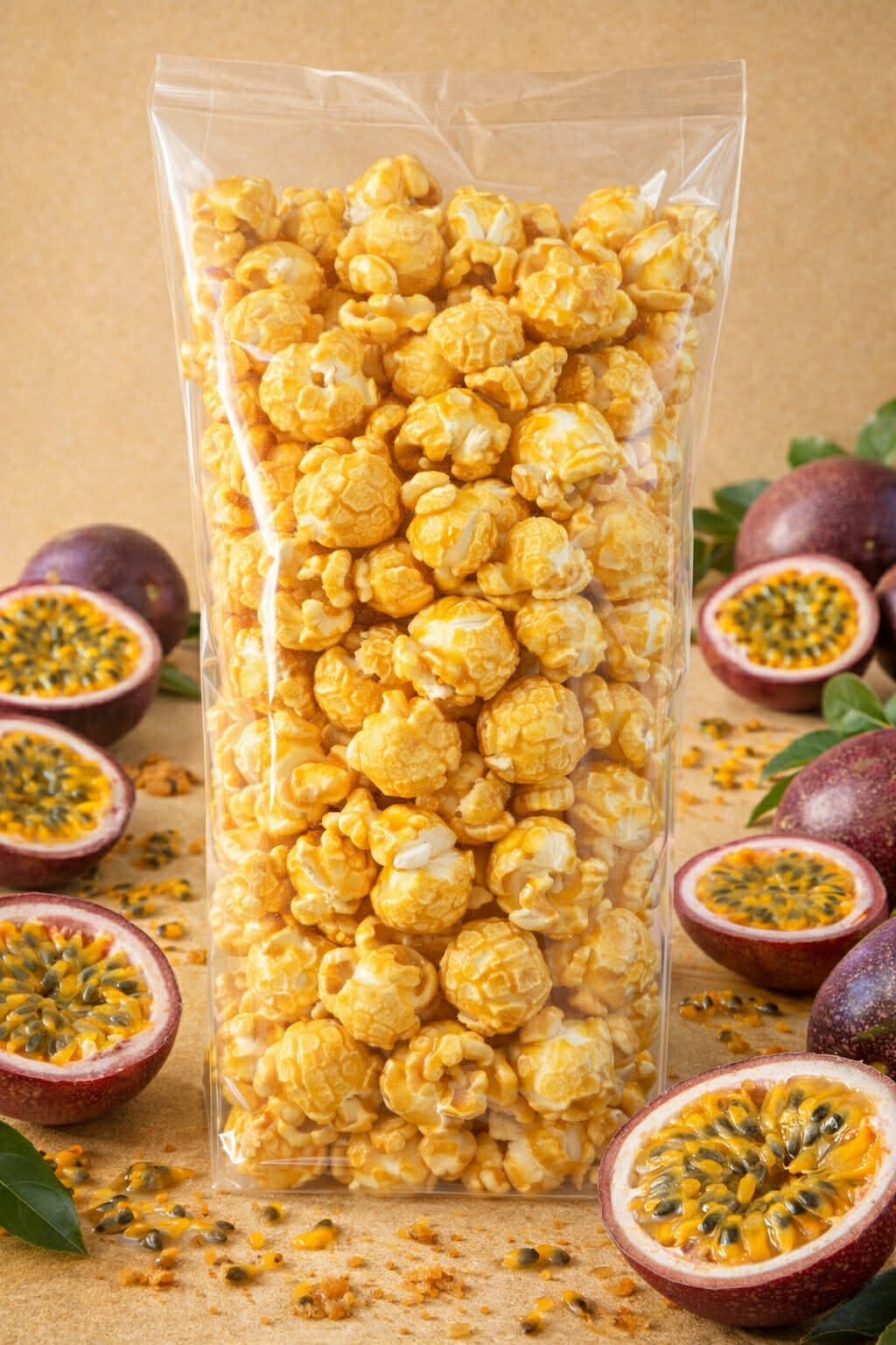 Popcorn saveur fruit de la passion