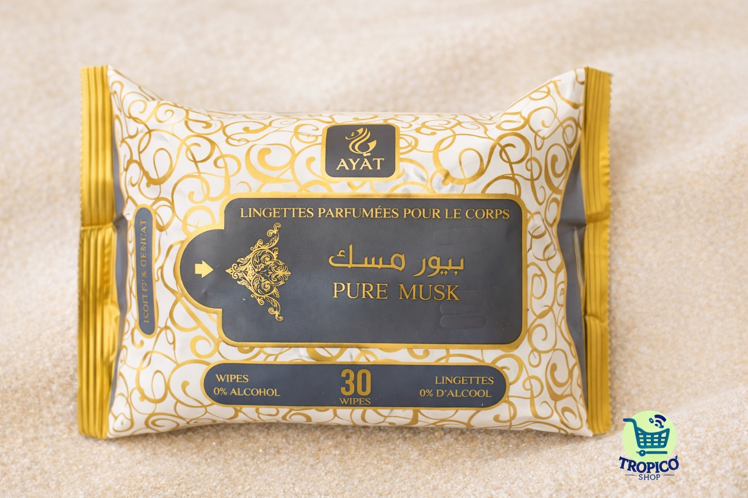 Lingettes parfumées Pure Musk