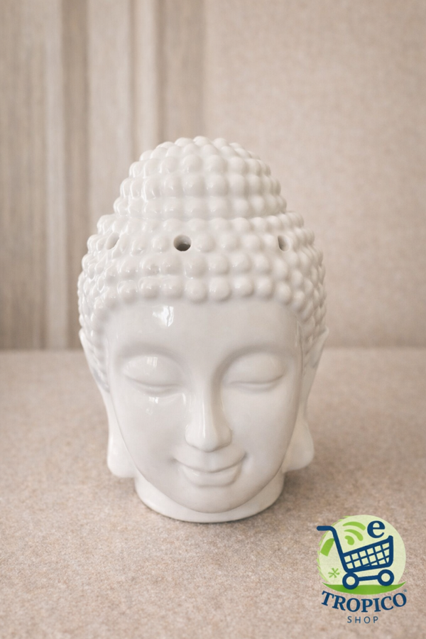 Brûleur Bouddha Blanc