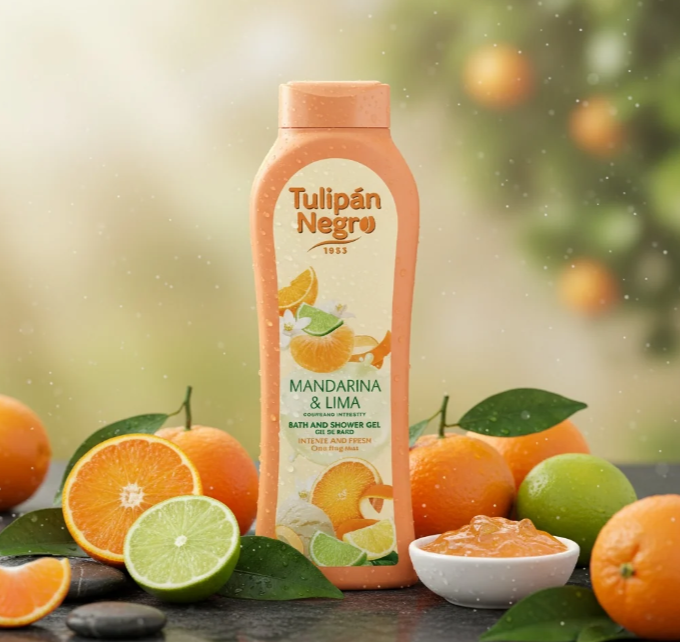 Gel douche & bain mandarine lima