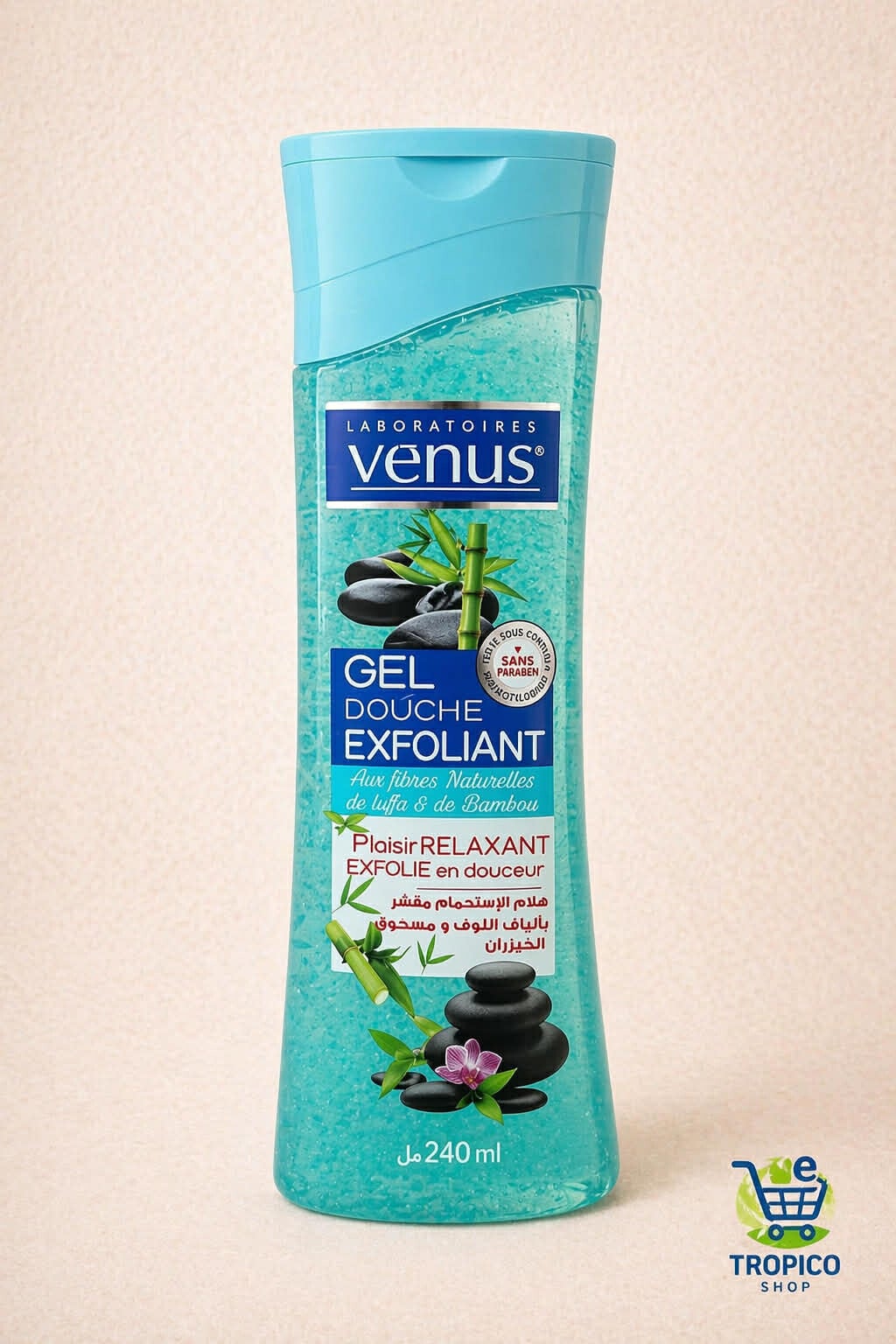 Gel douche exfoliant Luffa & Bambou Vénus