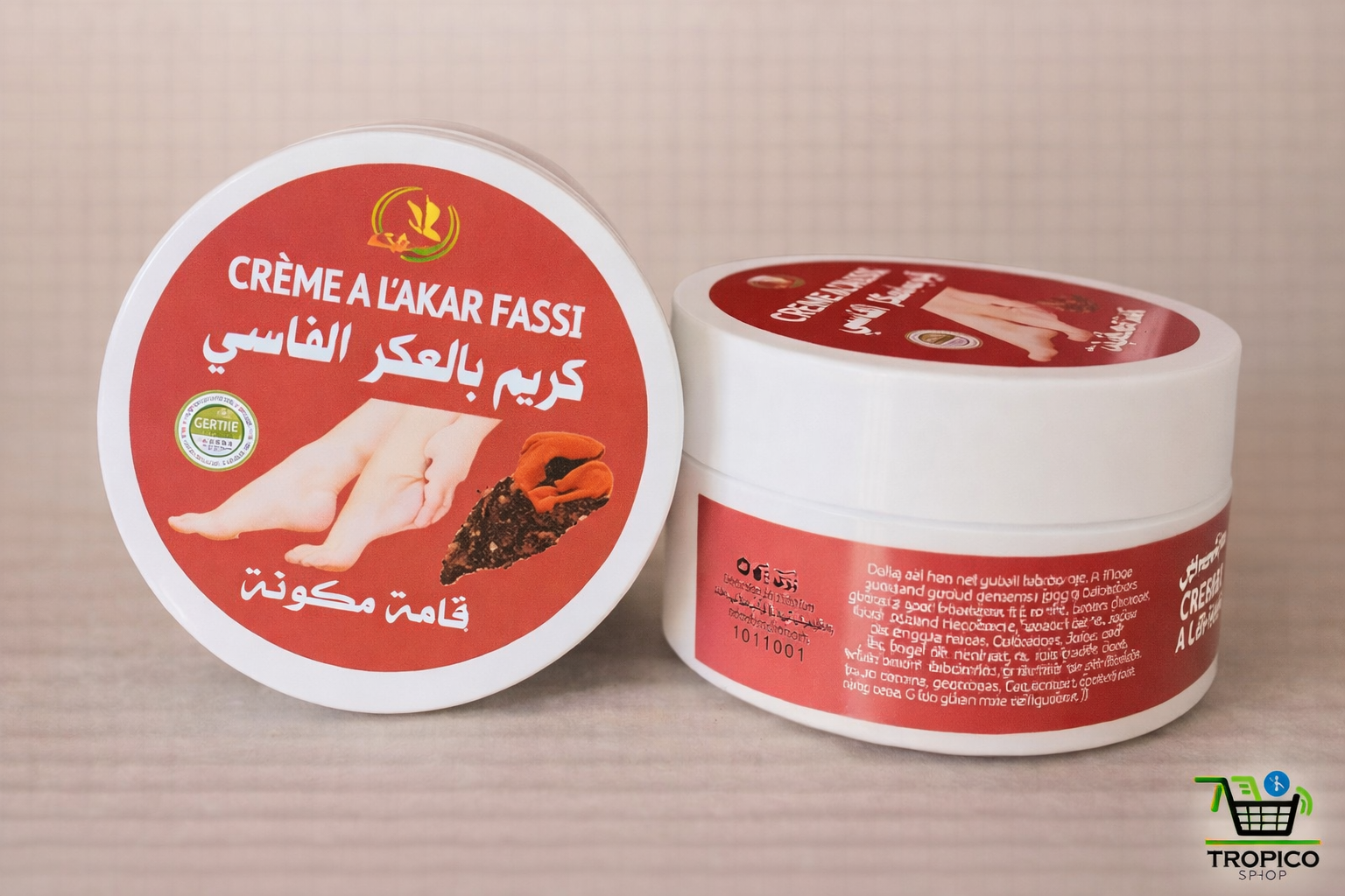 Crème pieds à l'Aker Fassi