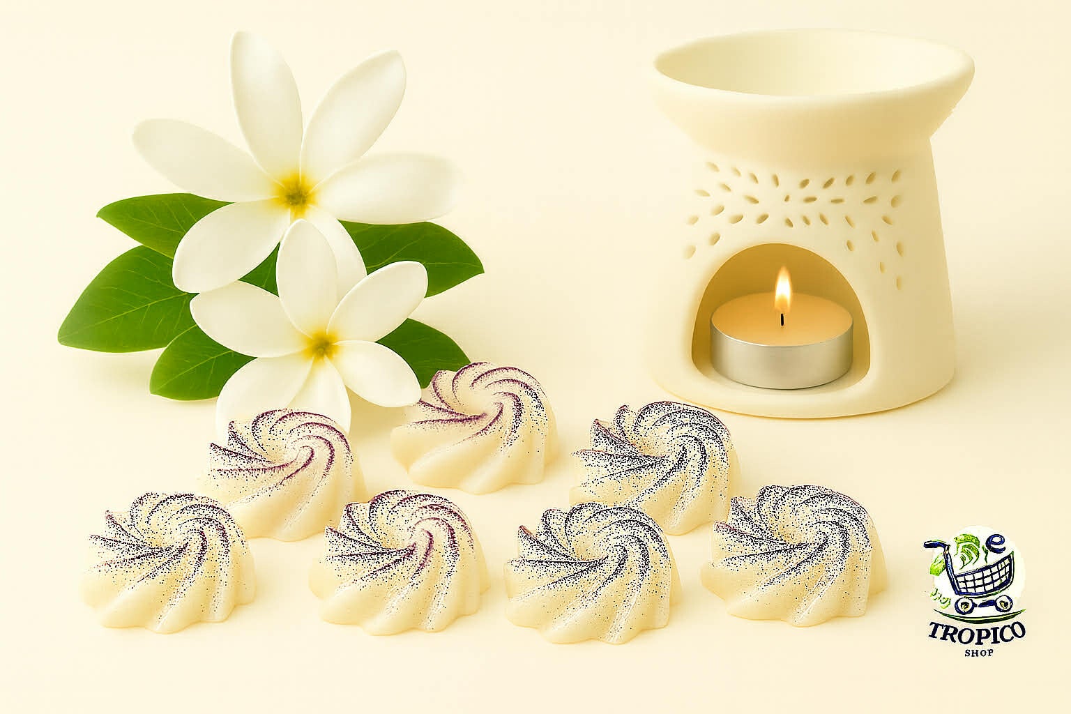 Fondant parfumé FLEUR DE TIARE