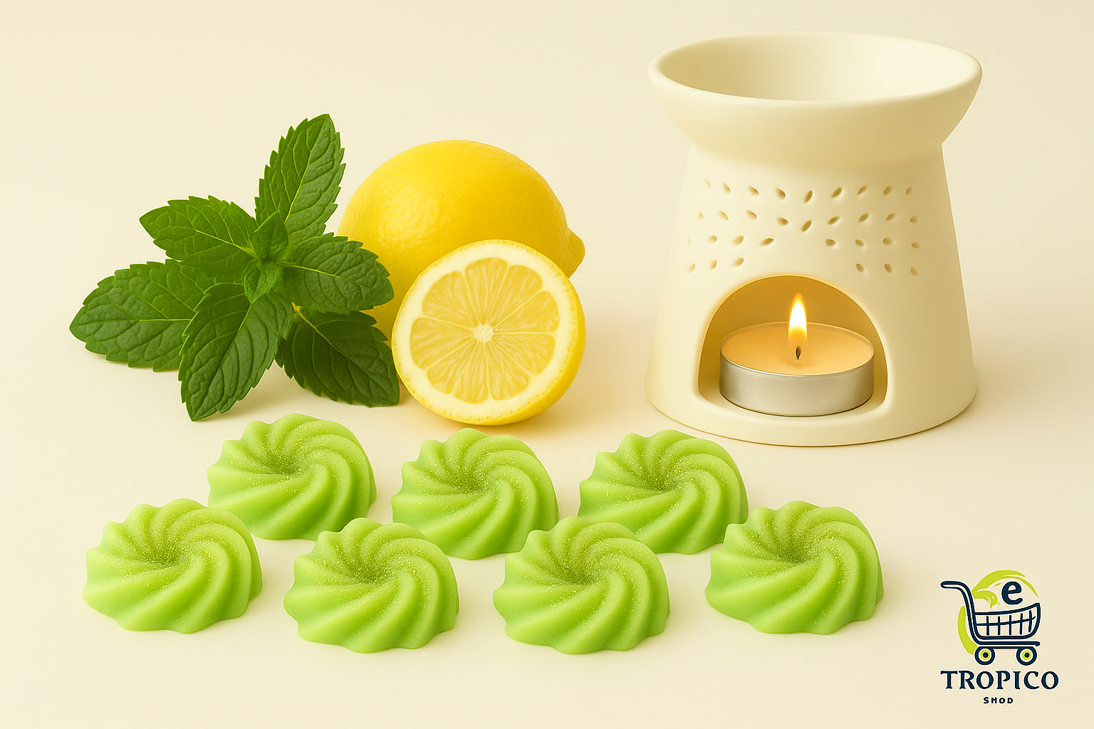 Fondant parfumé MENTHE CITRON