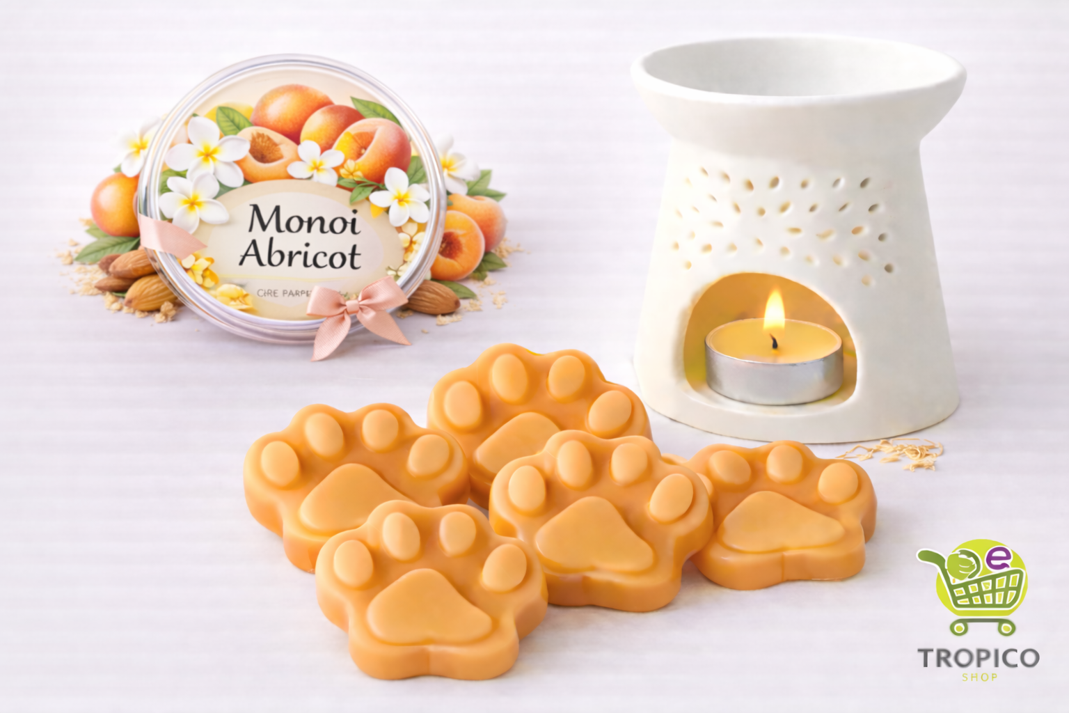 Fondant parfumé MONOI ABRICOT