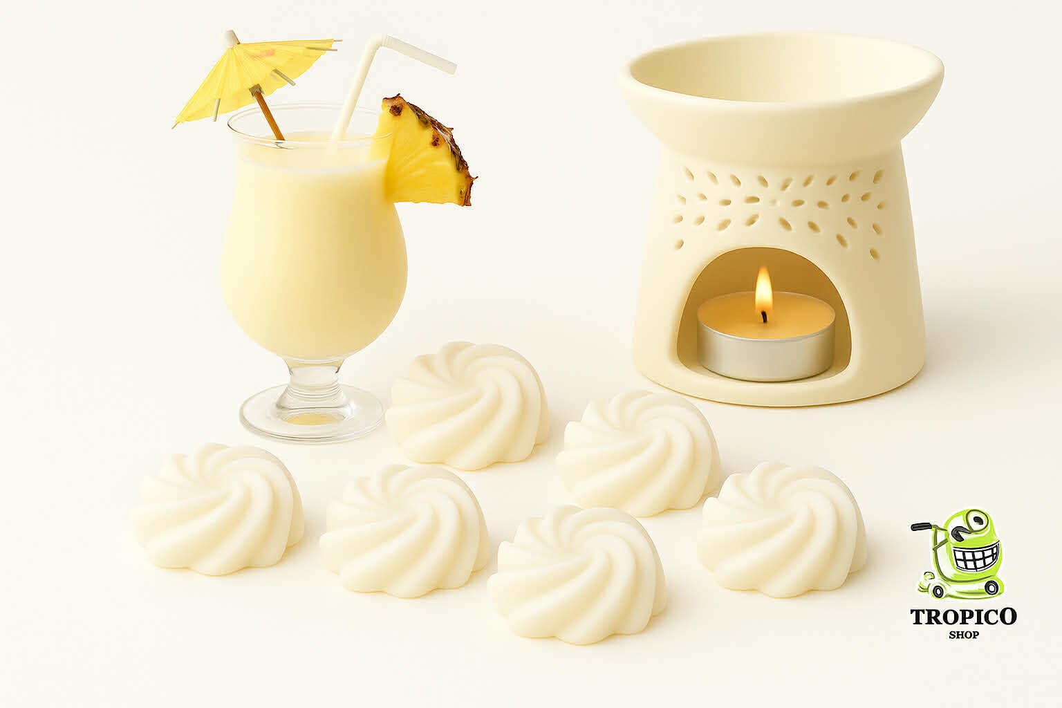 Fondant parfumé PINA COLADA
