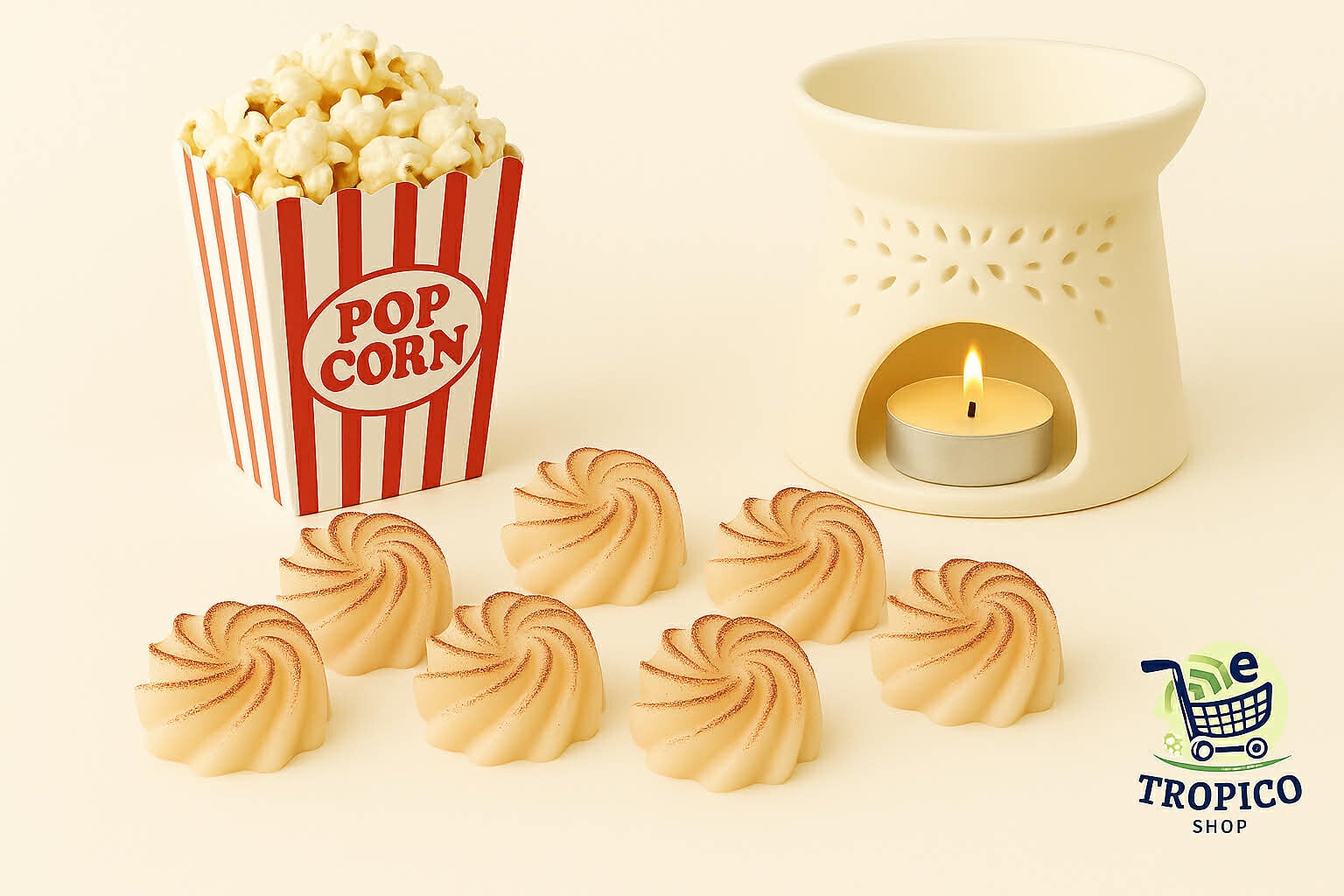 Fondant parfumé POP-CORN