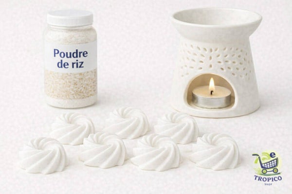 Fondant parfumé POUDRE DE RIZ