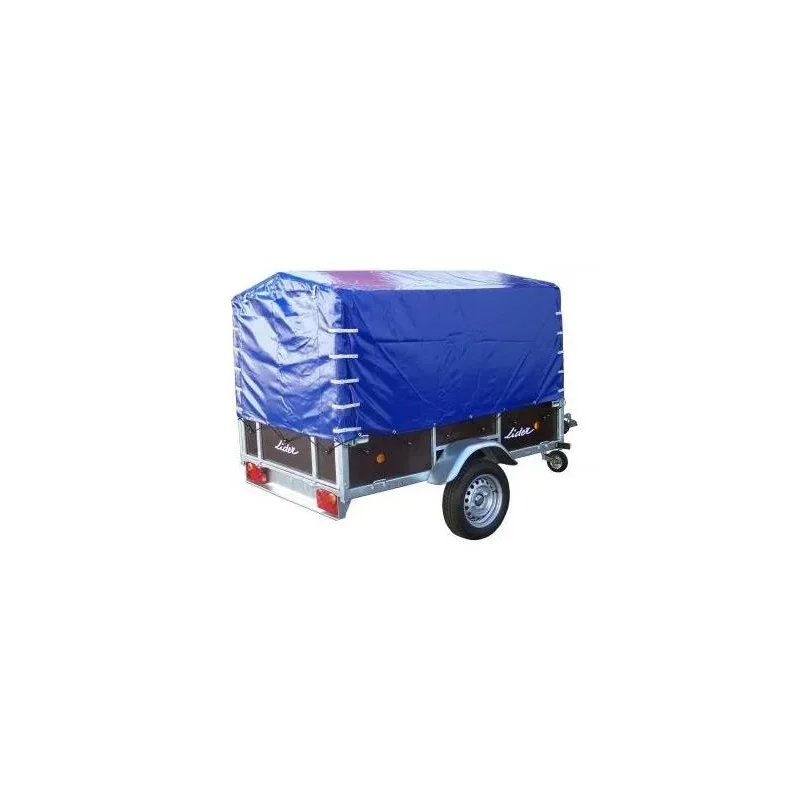 Bâche haute H80cm avec armature remorque bois et robust