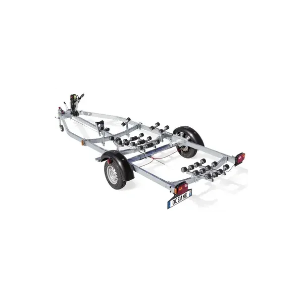 Remorque Multi-Rouleaux Freinée OCEANE PTAC 1500Kg O151S-60