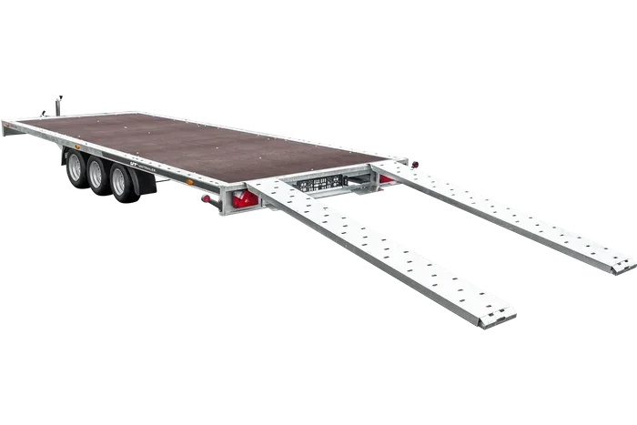 Dépanneuse UNITRAILER UNIPLAT 600/3 S à trois essieux 600×215 3500 KG