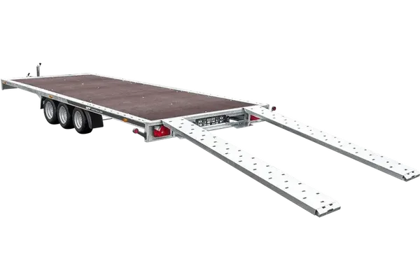 Dépanneuse UNITRAILER UNIPLAT 600/3 S à trois essieux 600×215 3500 KG