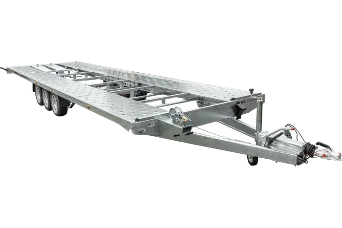 Remorque porte voiture à trois essieux 800X230 UNIPLAT 800/3 S 3500 KG