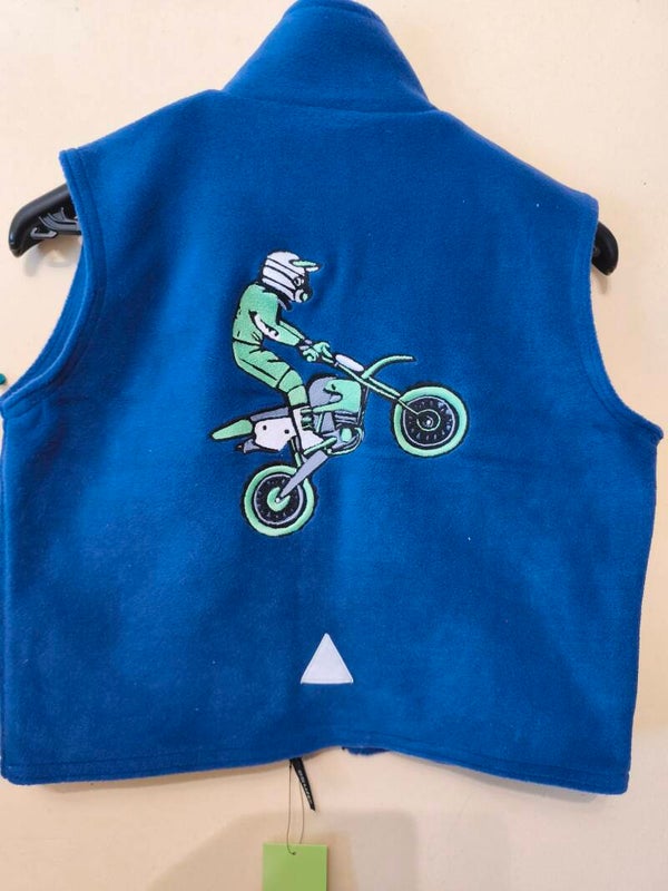 Veste polaire sans manche enfant