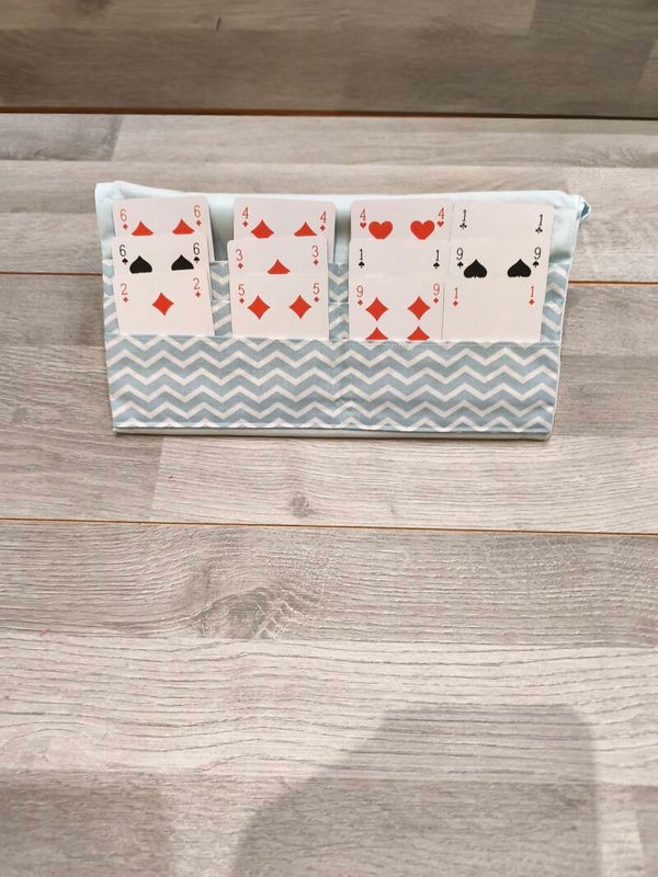 Porte carte de jeu déhoussable