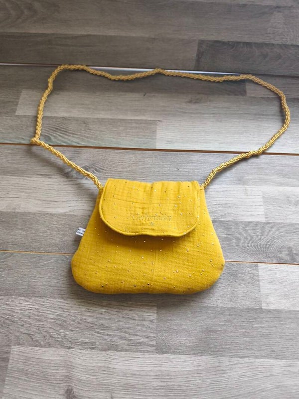Sac à main fillette avec prénom brodé