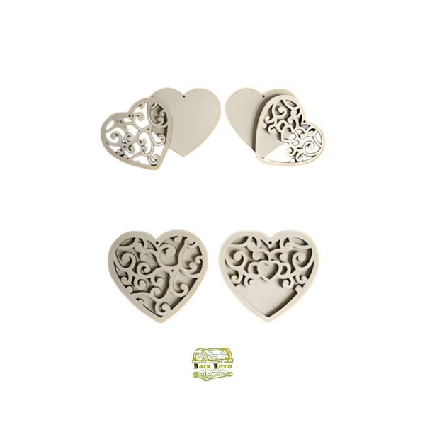 Corazones de Madera Artesanales - Celebraciones