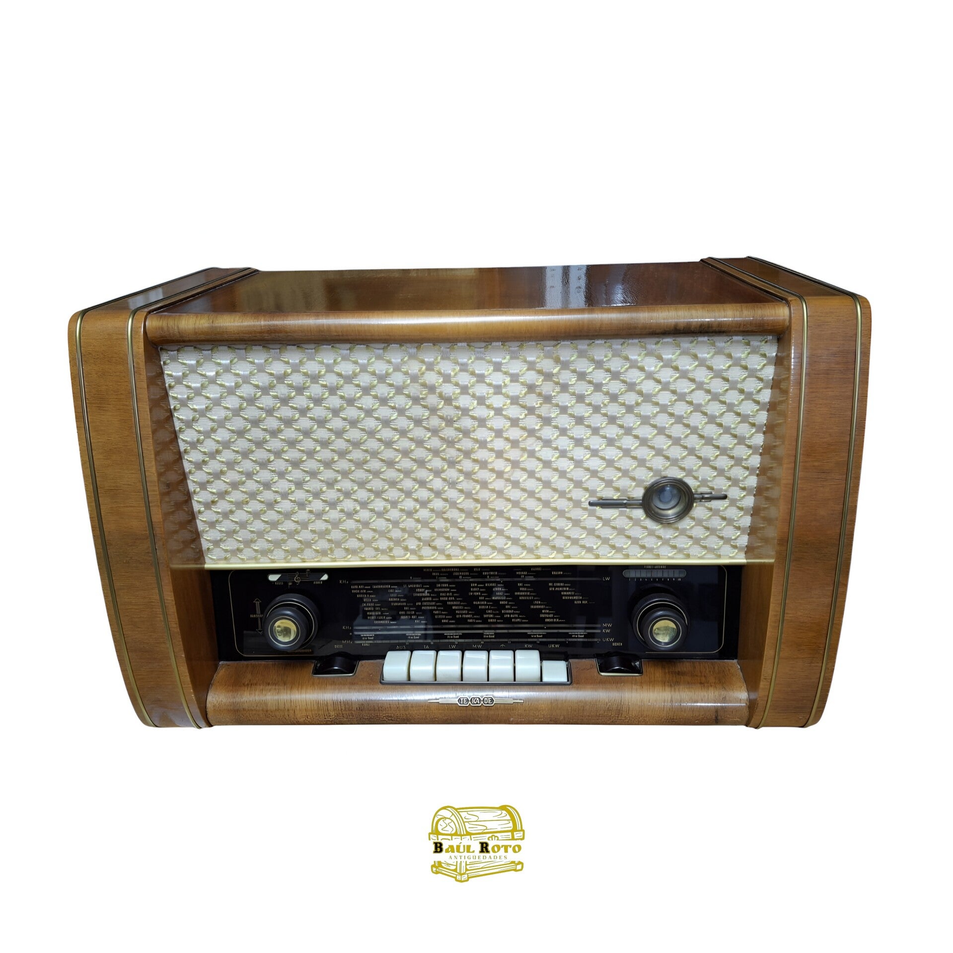 Antigua radio de válvulas TEKADE-1954