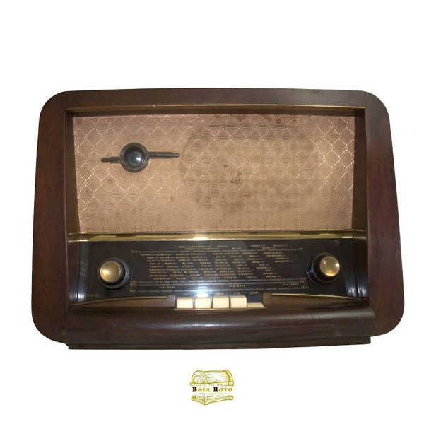 Antigua radio de válvulas TEKADE-1956