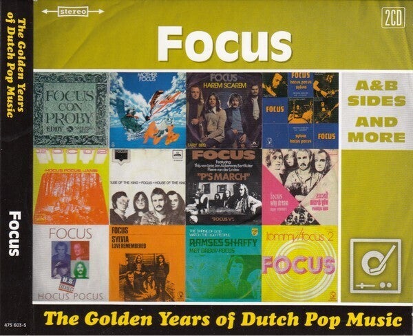 Focus ‎– The Golden Years Of Dutch Pop Music (A&B Sides And More)