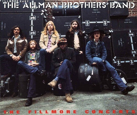 Allman Brothers Band The ‎–The Fillmore Concerts