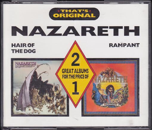 Nazareth ‎– Hair Of The Dog/ Rampant- That's Original