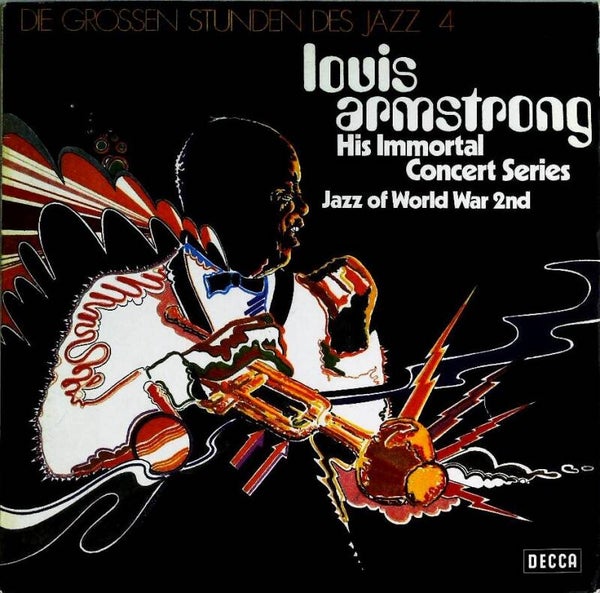 Armstrong Louis ‎– His Immortal Concert Series (Jazz Of World War 2nd)