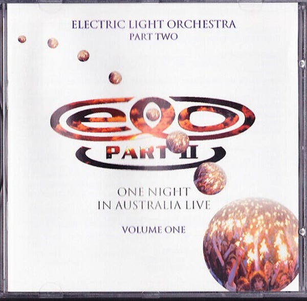 Electric Light Orchestra Part II ‎– Elo Part II - One Night In Australia Live - Volume One