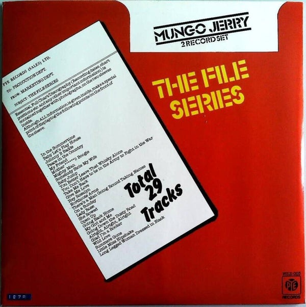Mungo Jerry ‎– The Mungo Jerry File