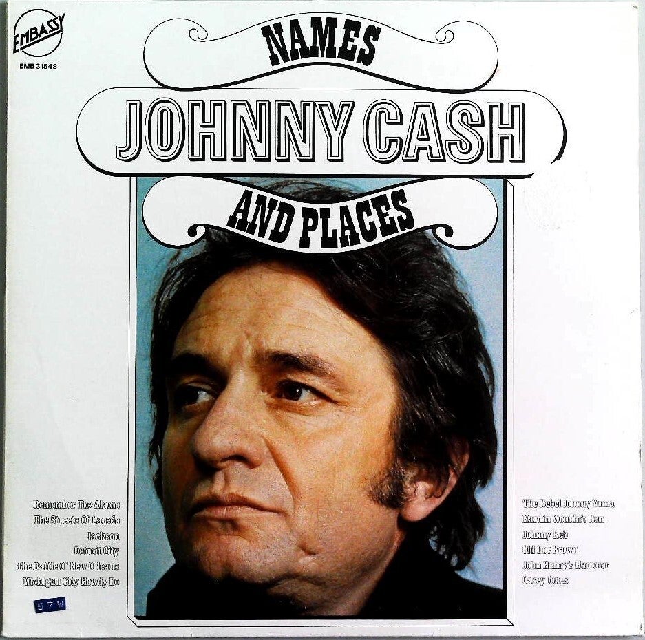 Cash Johnny ‎– Names And Places