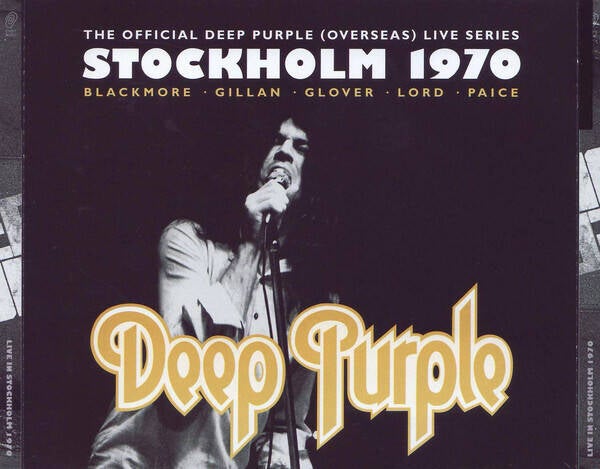 Deep Purple ‎– Live In Stockholm 1970
