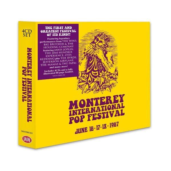 Various ‎– Monterey International Pop Festival (June 16-17-18 1967)