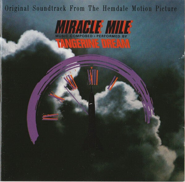 Tangerine Dream ‎– Miracle Mile (Original Soundtrack From The Hemdale Motion Picture)