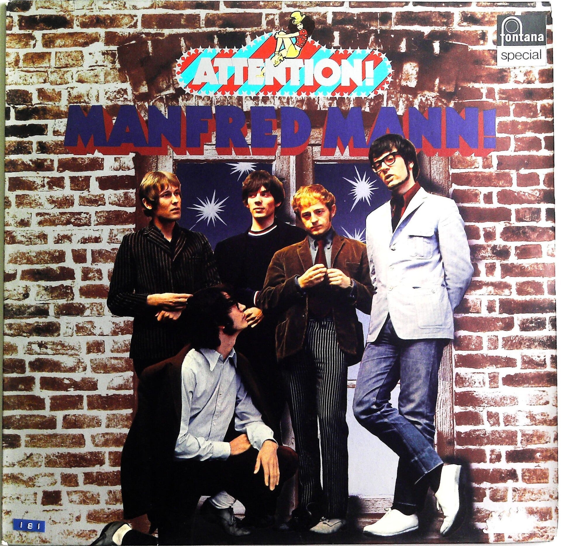 Manfred Mann ‎– Attention! Manfred Mann!