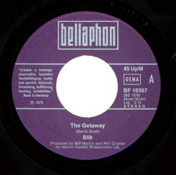 Slik – The Getaway / Again My Love