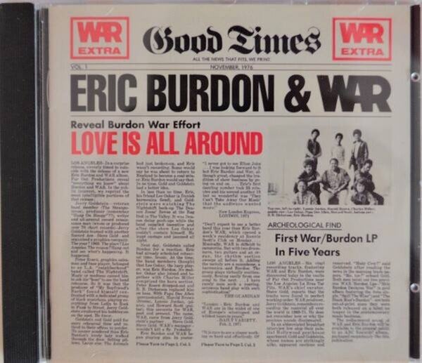 Burdon Eric & War ‎– Love Is All Around