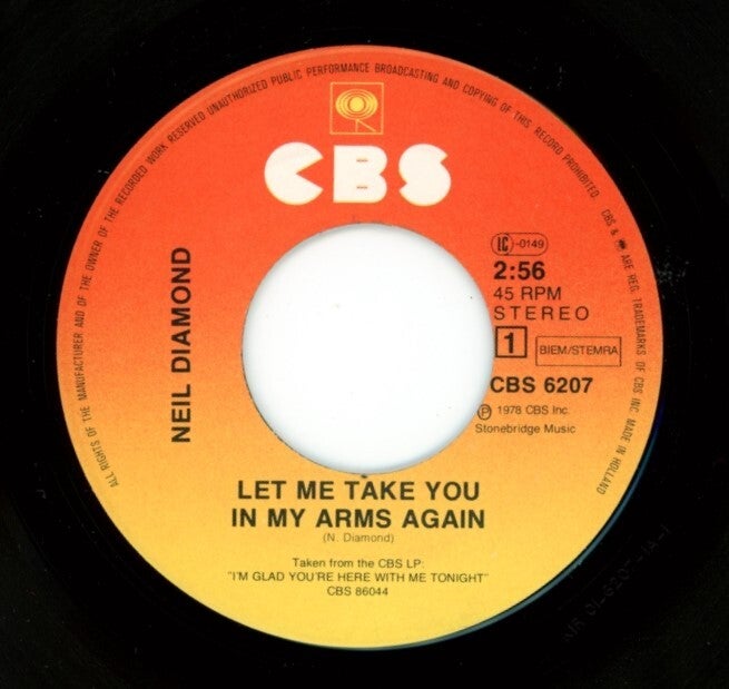 Neil Diamond – Let Me Take You In My Arms Again