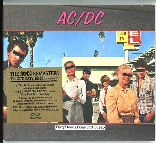 AC/DC ‎– Dirty Deeds Done Dirt Cheap