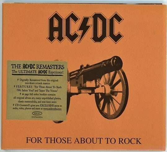 AC/DC – For Those About To Rock (We Salute You)