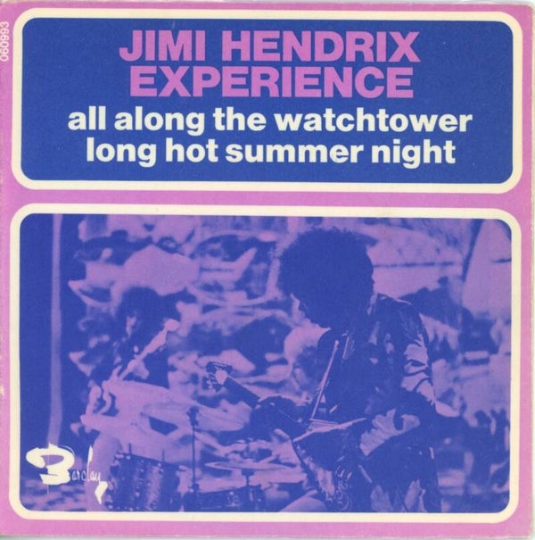 Jimi Hendrix Experience ‎– All Along The Watchtower / Long Hot Summer Night