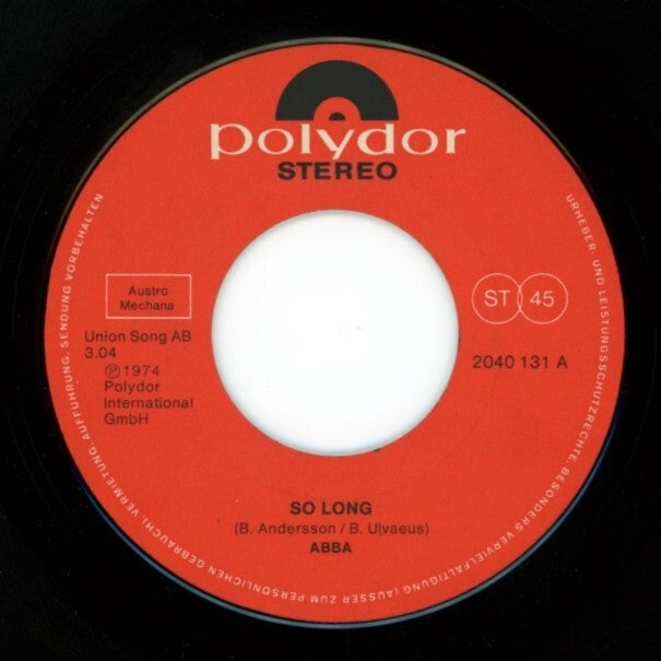 ABBA – So Long