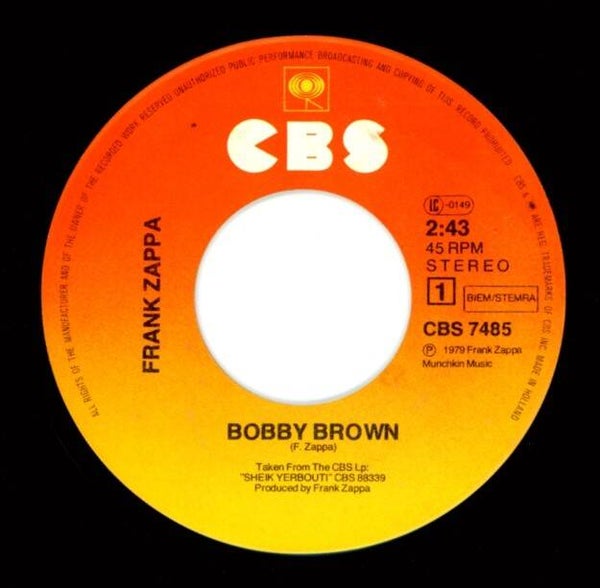 Frank Zappa – Bobby Brown