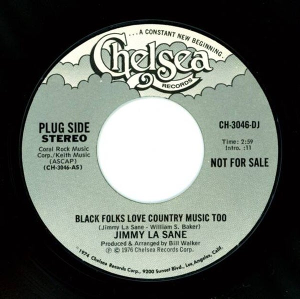 Jimmy La Sane – Black Folks Love Country Music Too